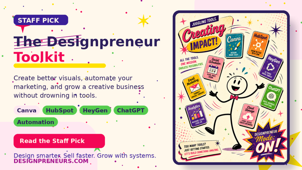 designpreneurs staff pick